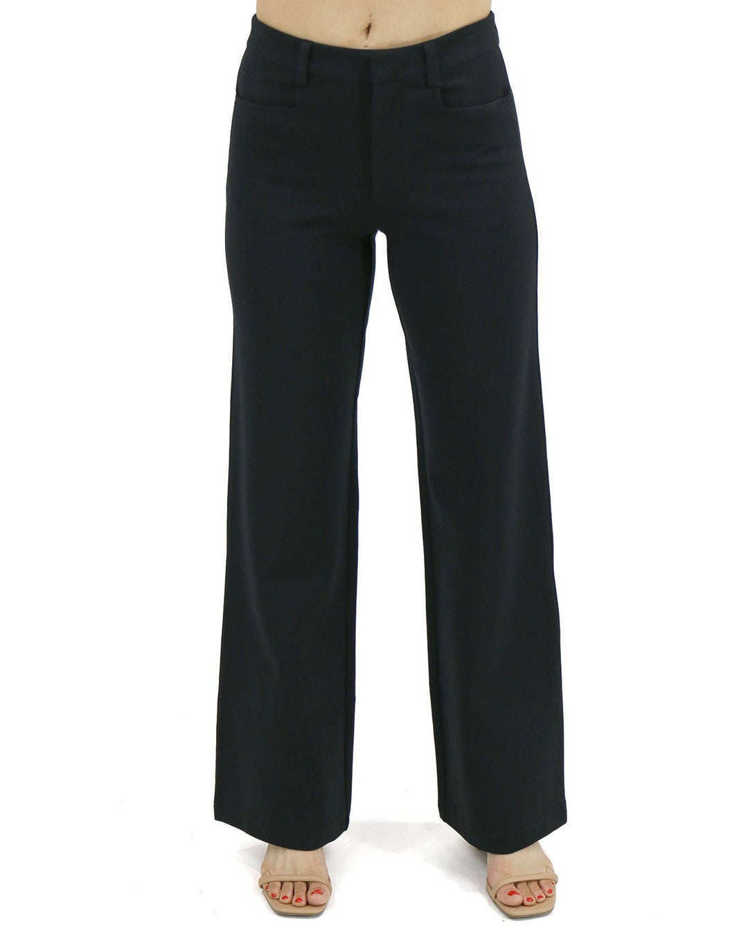 Fab-Fit Work Pant - Wide Leg in Black