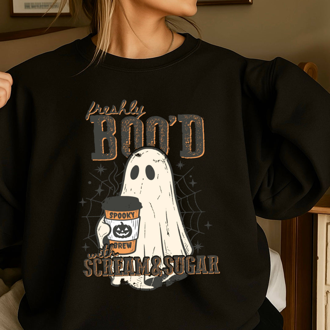 Freshly Boo’d Halloween Sweatshirt | Gildan Brand