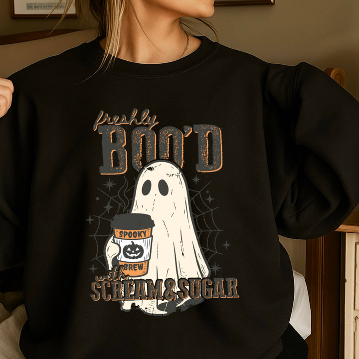 Freshly Boo’d Halloween Sweatshirt | Gildan Brand