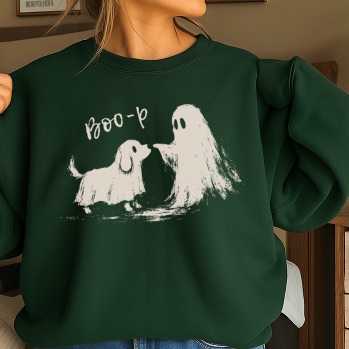 Boo-P Halloween Sweatshirt | Gildan Brand