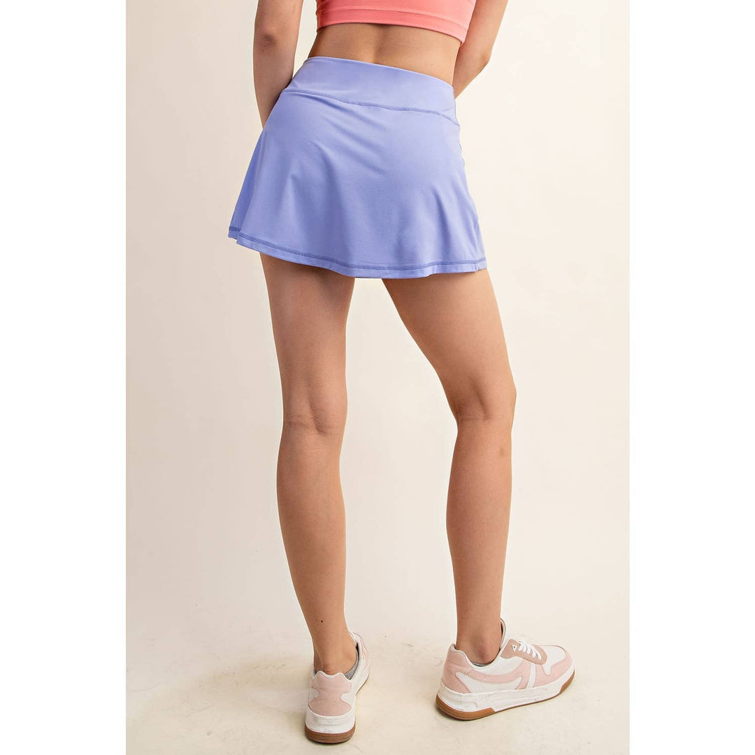 RAE MODE BUTTER SKORT - SMOKED SPRUCE