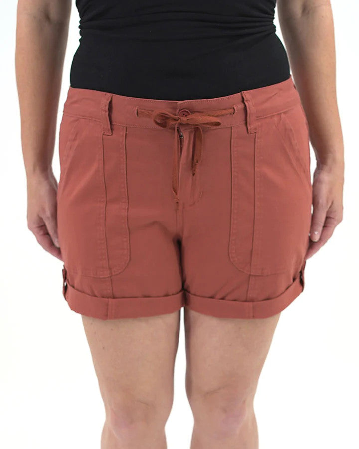 Grace and Lace- Terracotta Cargo Shorts