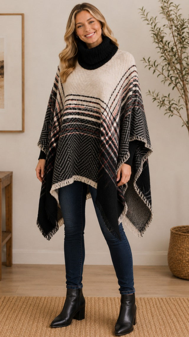 Wrap Me Pretty Poncho — Ivory Embers