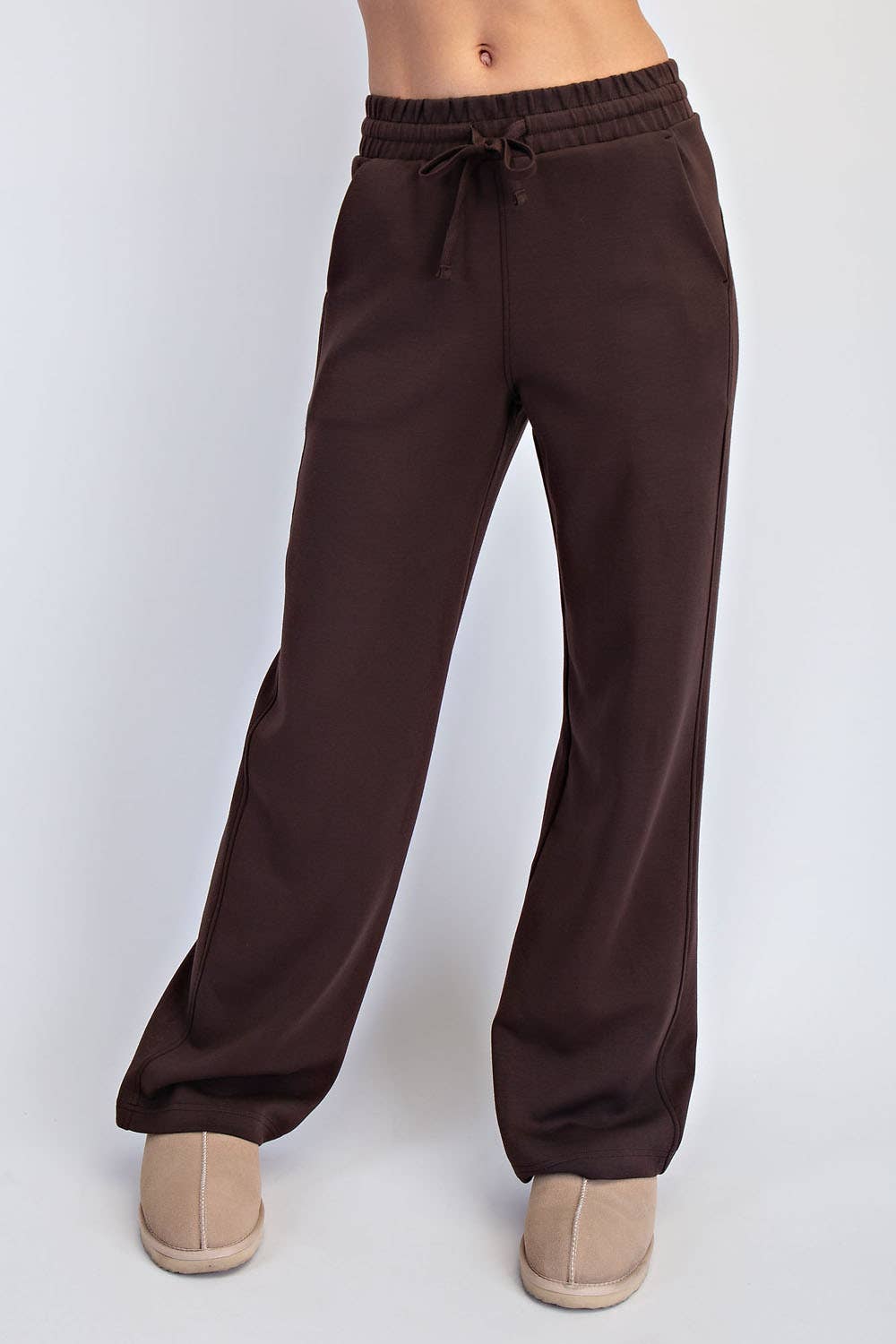 RAE MODE MODAL SCUBA STRAIGHT PANT - SAGE LEAF