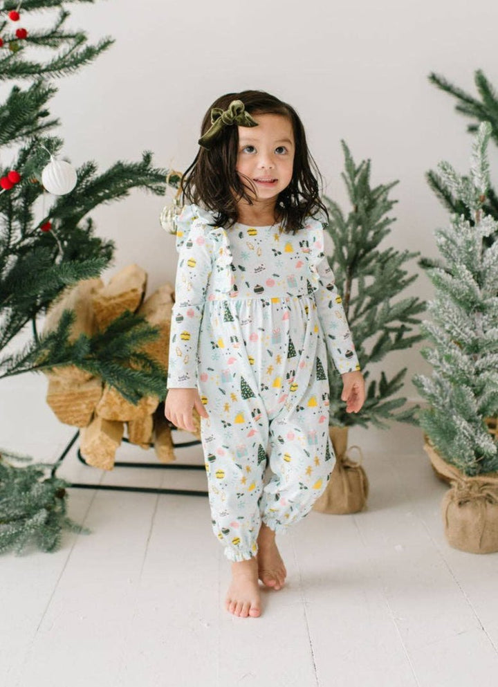 Mabel Romper in Festive Scenes