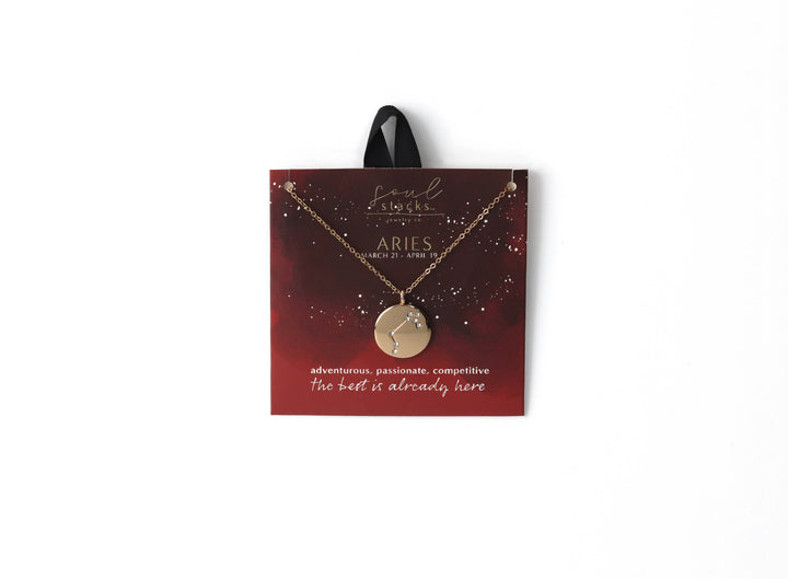 Soul Stacks Star Sign Pendant Necklaces - 12 zodiac Signs Available