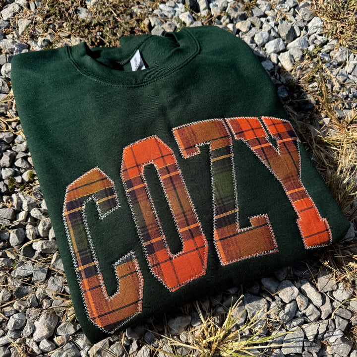 Cozy Season Plaid Sweatshirt