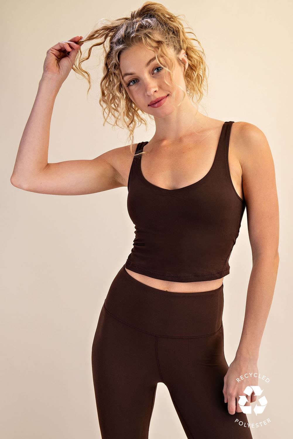 RAE MODE V NECK YOGA TOP - 3 COLORS