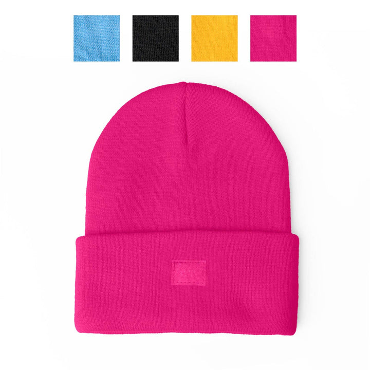 Mix & Match Patch Kids Beanies - In 4 colors