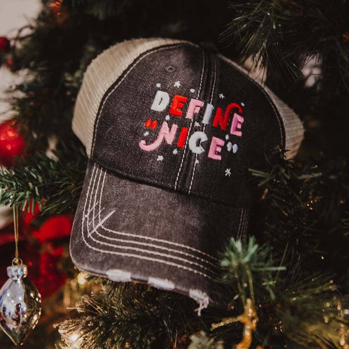 Define Nice Christmas Trucker Hat