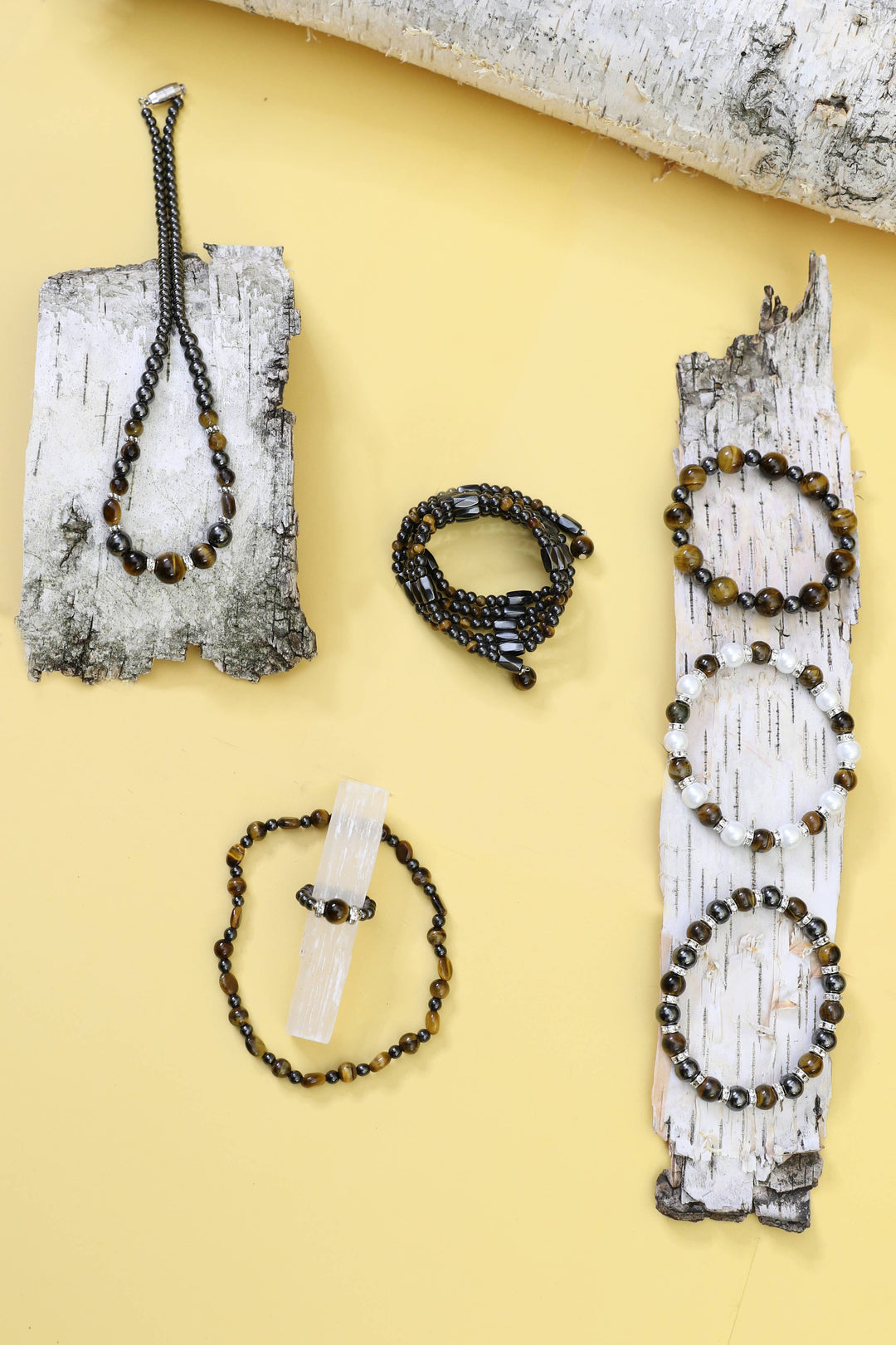 Tiger Eye (brown) Magnetic Wrap 36"
