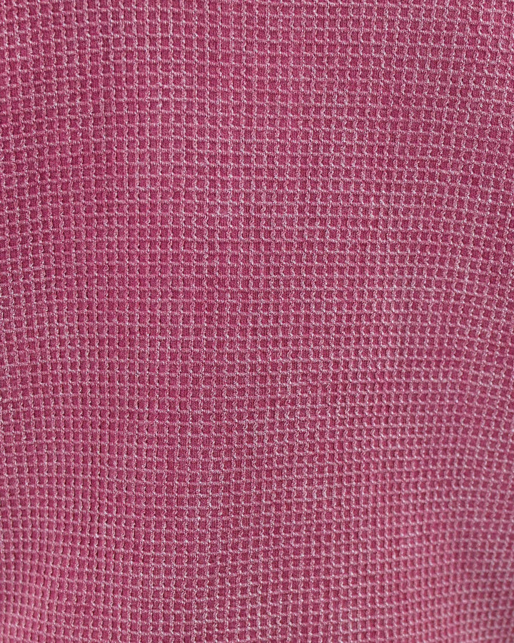 Grace and Lace Hideaway Thermal Pullover in Washed Berry