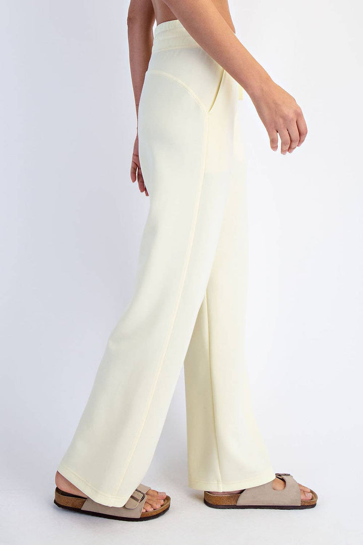 RAE MODE MODAL SCUBA STRAIGHT PANT - SAGE LEAF
