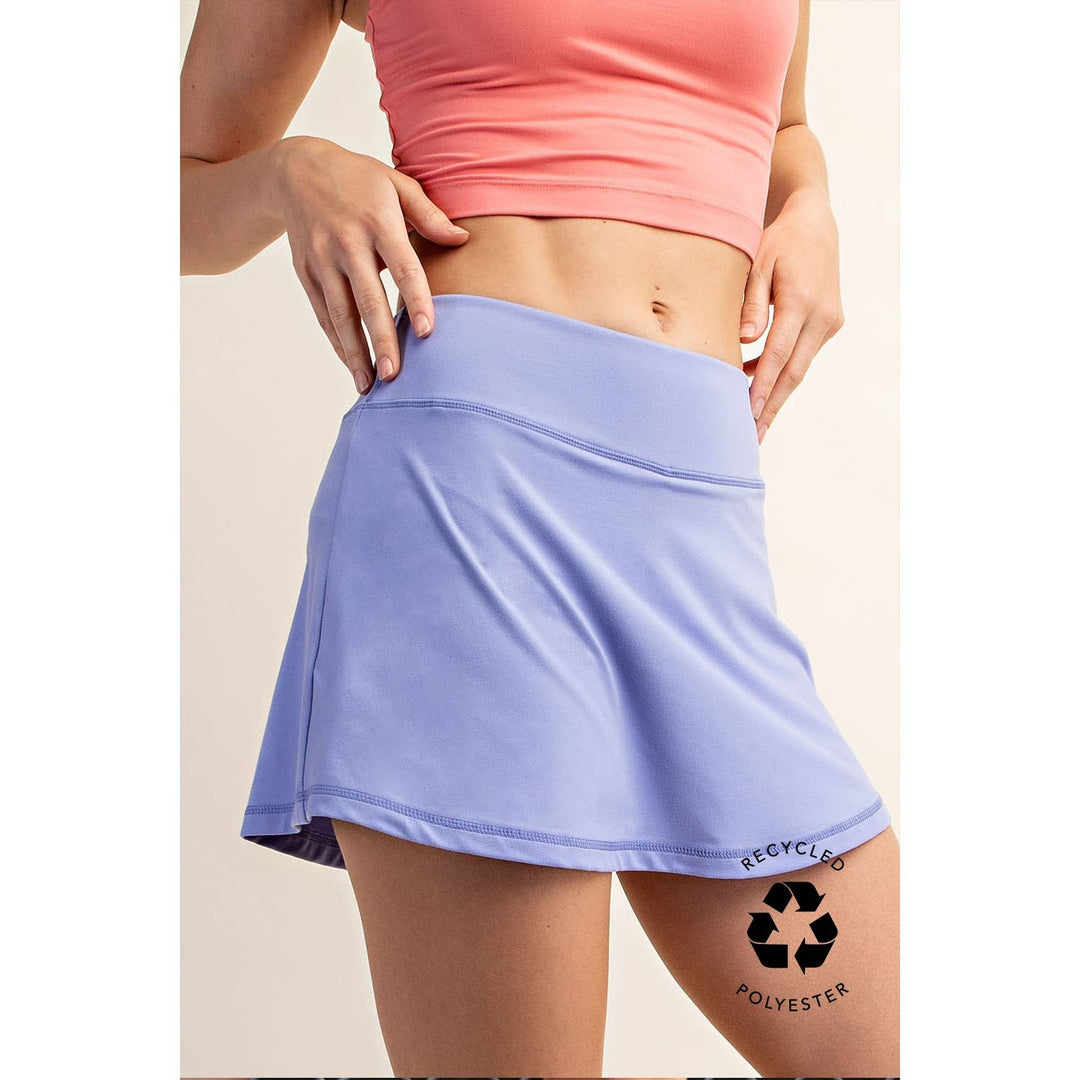 RAE MODE BUTTER SKORT - SMOKED SPRUCE
