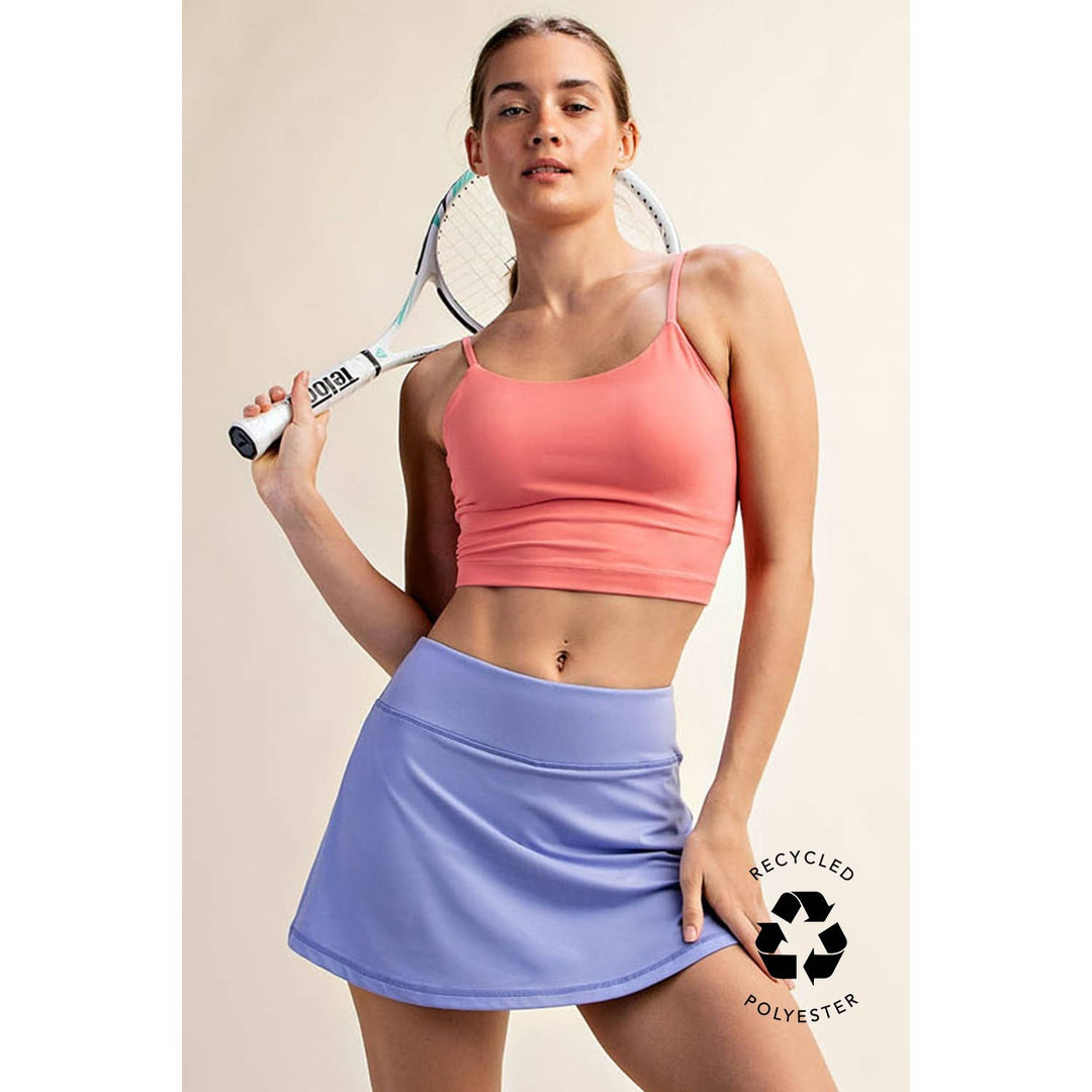 RAE MODE BUTTER SKORT - SMOKED SPRUCE