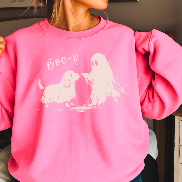 Boo-P Halloween Sweatshirt | Gildan Brand