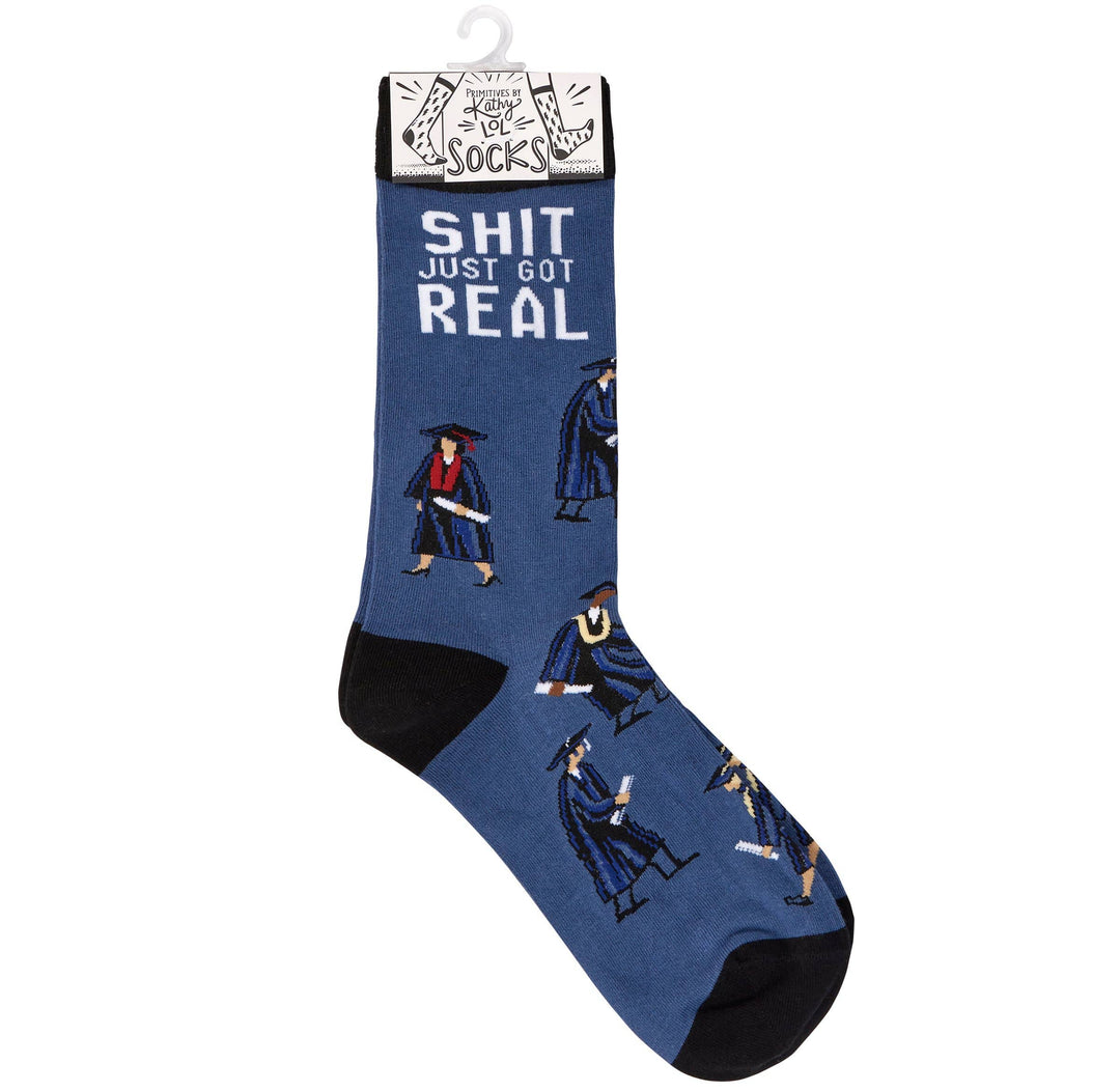 Just Got Real Socks