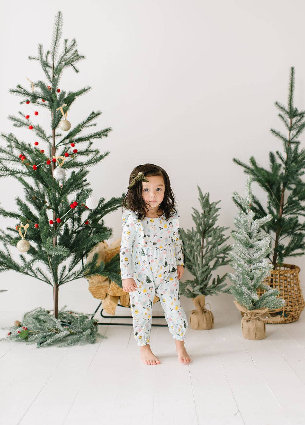 Mabel Romper in Festive Scenes