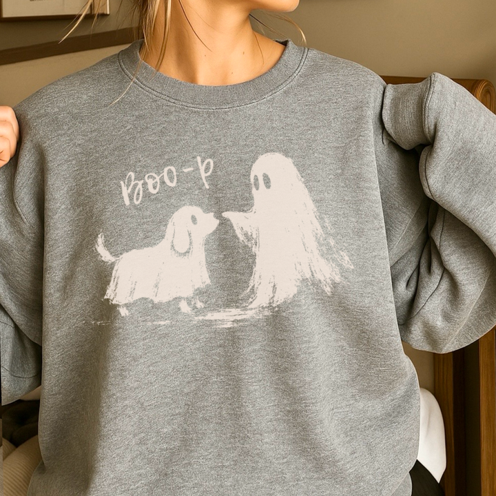 Boo-P Halloween Sweatshirt | Gildan Brand