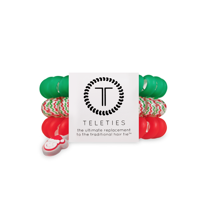 Spiral Hair Coils | Large | Santa Baby Hair Ties