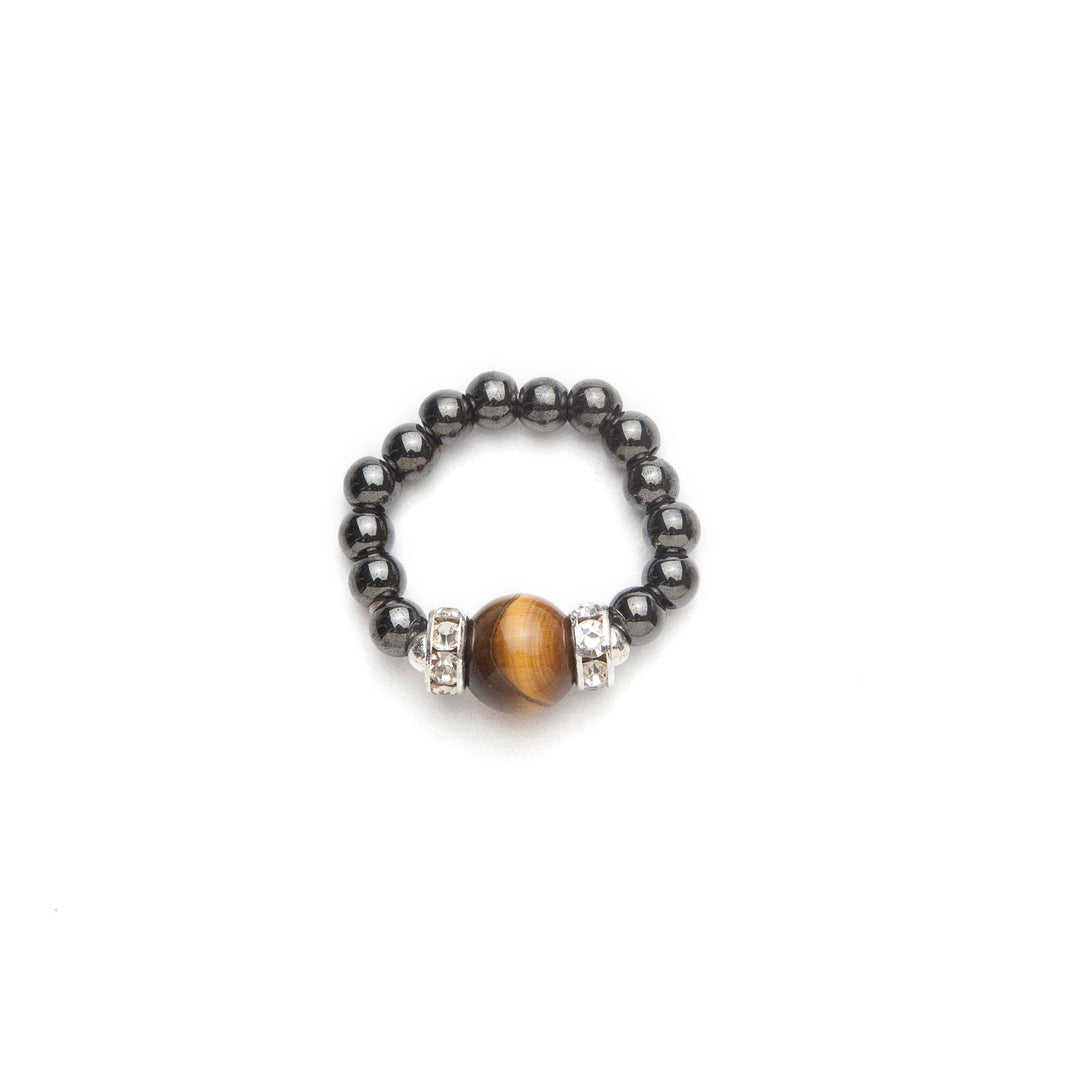Tiger Eye Magnetrim Ring