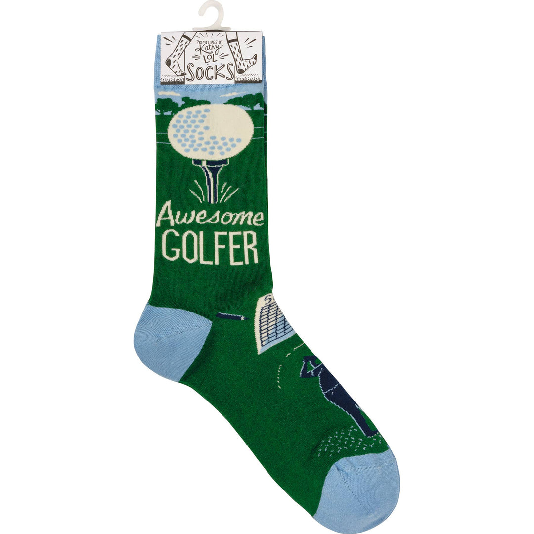 Awesome Golfer Socks