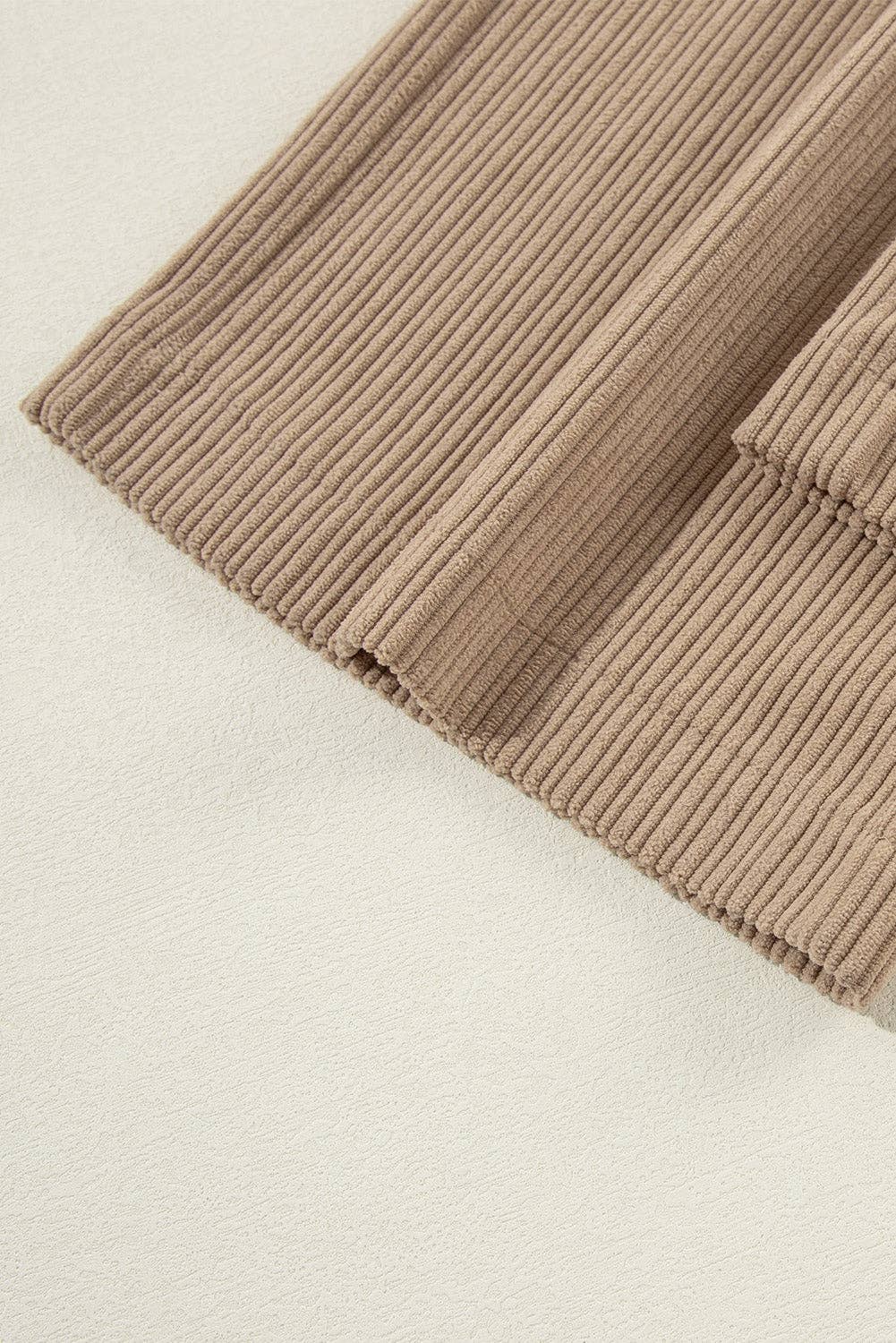 Mocha Corduroy Overalls