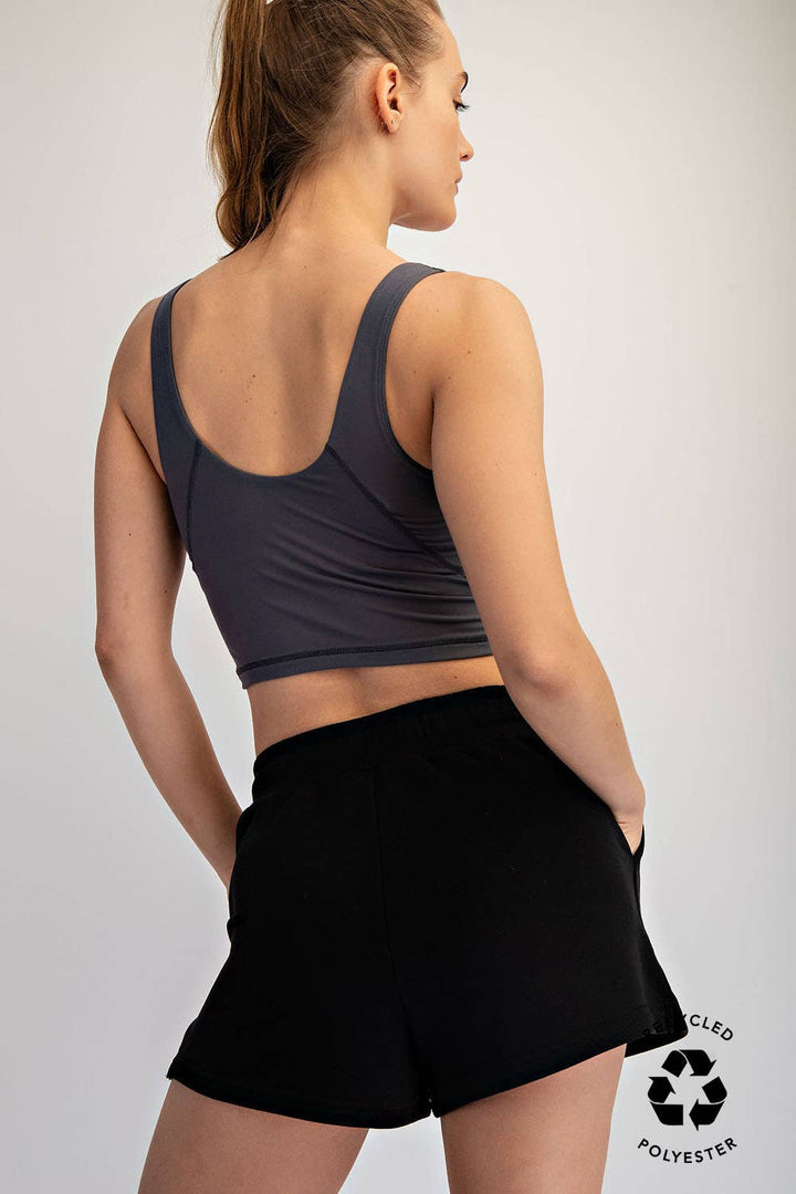 RAE MODE V NECK YOGA TOP - 3 COLORS