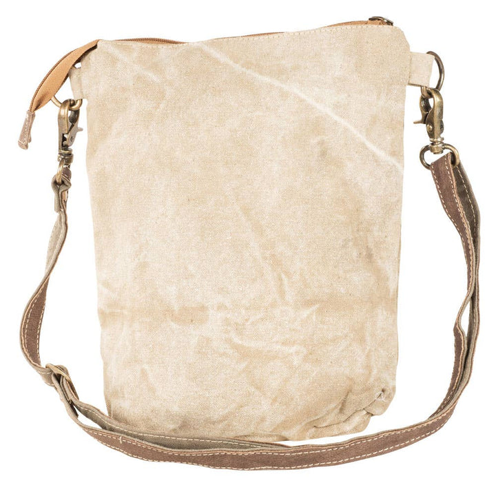 Double Zipper Peace Patience Crossbody