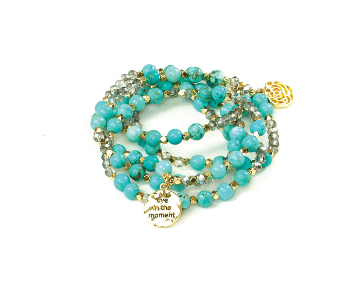 Soul Stacks Wrap Bracelet & Necklace - 6 Colors and Messages Available!