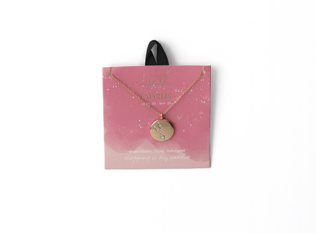 Soul Stacks Star Sign Pendant Necklaces - 12 zodiac Signs Available