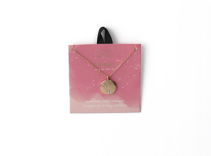 Soul Stacks Star Sign Pendant Necklaces - 12 zodiac Signs Available