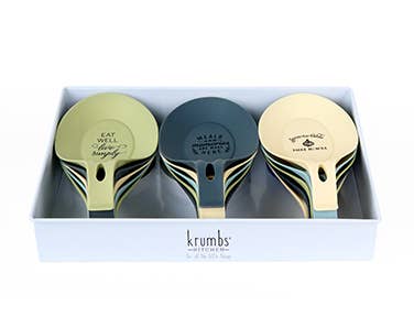 Krumbs Kitchen Farmhouse Collection Silicone Utensil Holders - 4 styles/colors