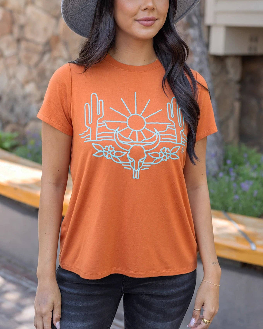 Grace and Lace Classic Fit Graphic Tee - Southwest