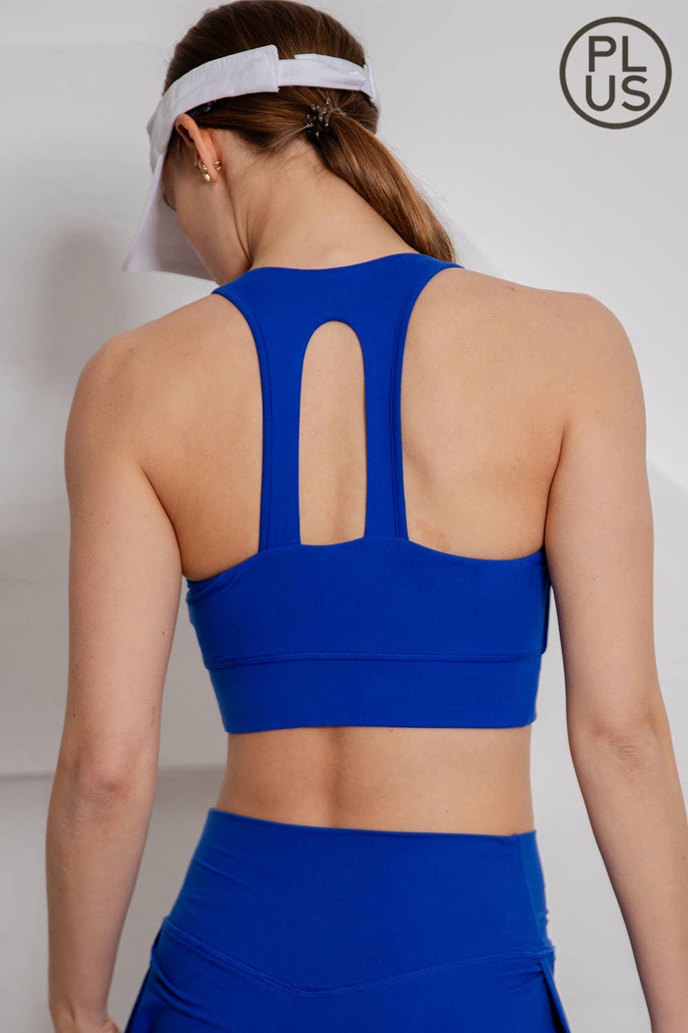 RAE MODE PLUS SIZE U-SHAPE BUTTER BRALETTE SPORTS BRA - 2 COLORS