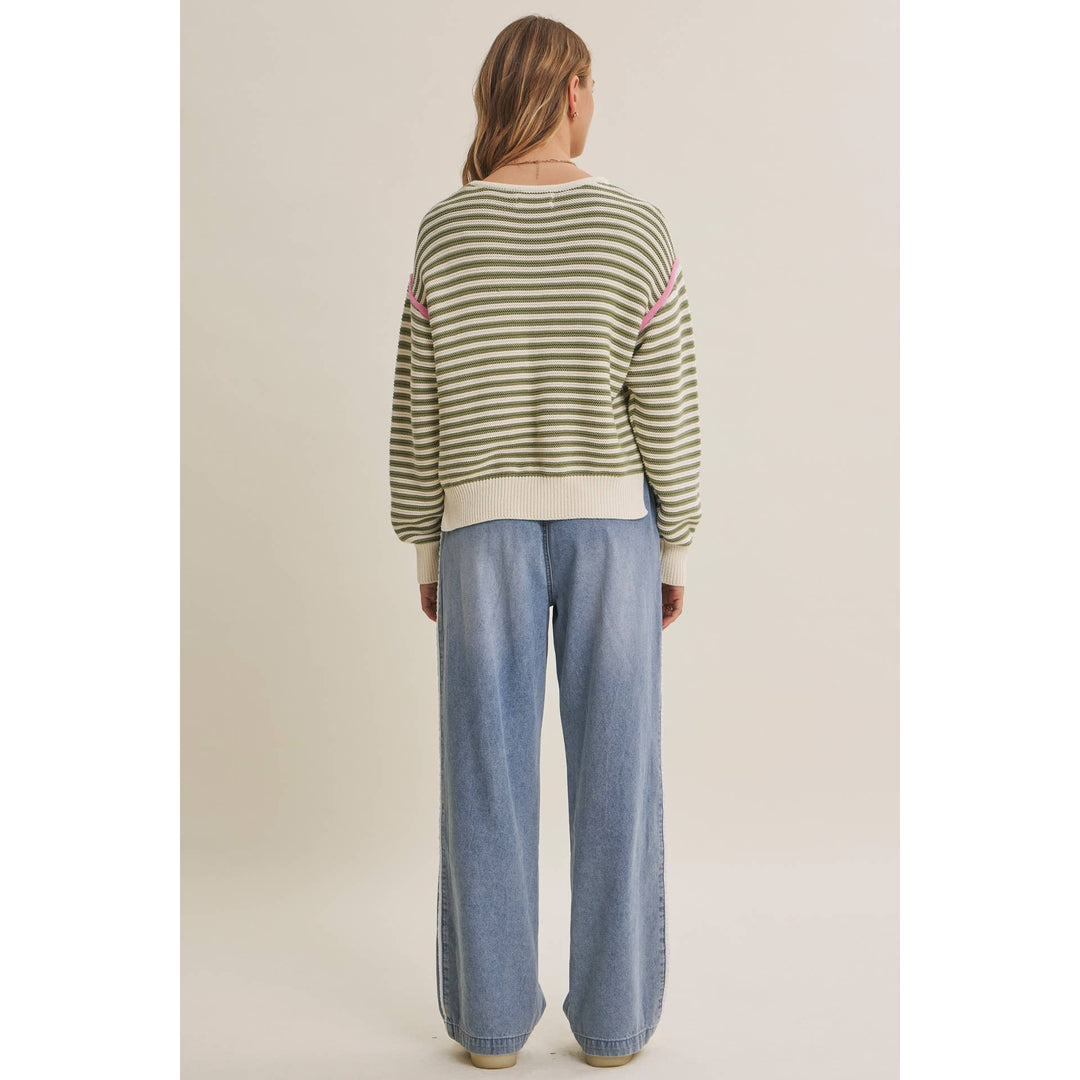 Easy Street Mineral-Wash Denim Track Pants