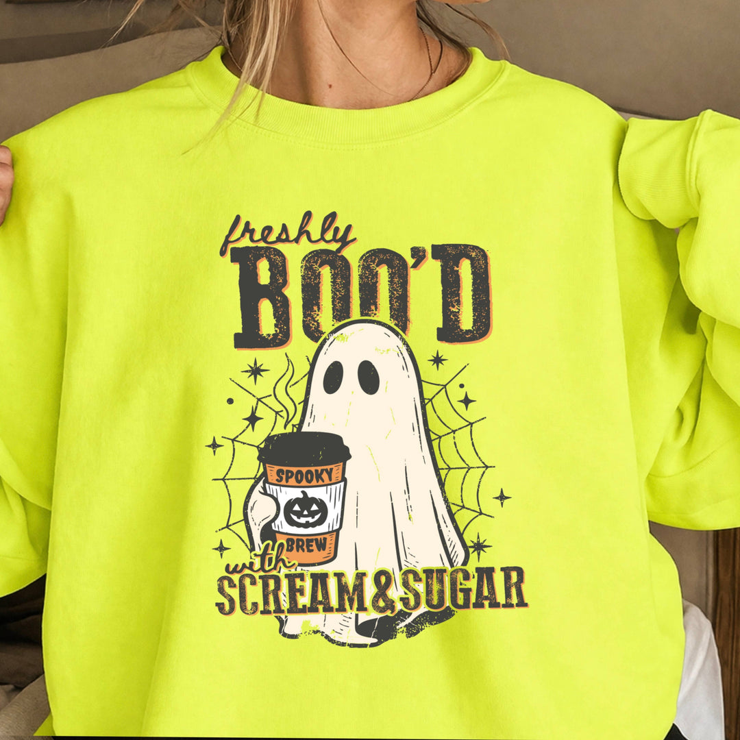 Freshly Boo’d Halloween Sweatshirt | Gildan Brand