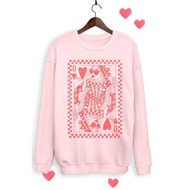 QUEEN OF HEART GRAPHIC SWEATSHIRT - Pre-Order
