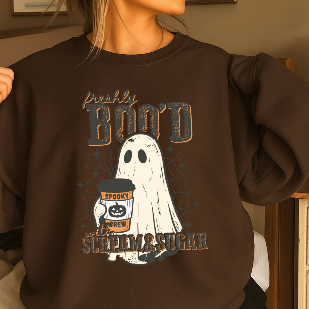 Freshly Boo’d Halloween Sweatshirt | Gildan Brand