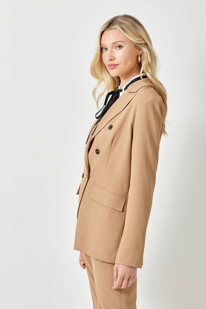 The Career Goals Double Breasted Blazer