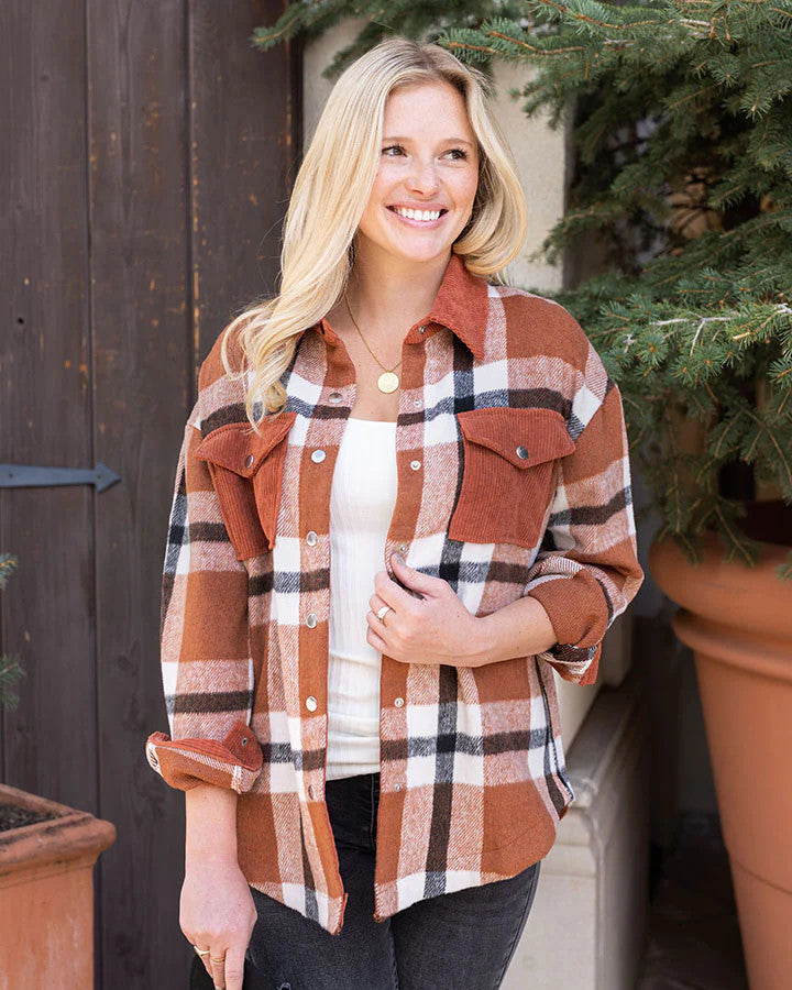 Grace and Lace Flannel Shacket