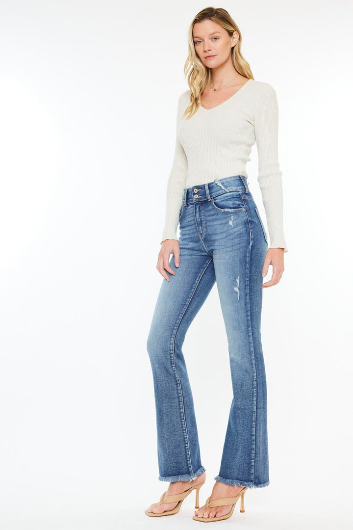 KanCan Ruby High Rise Boot Cut Jeans