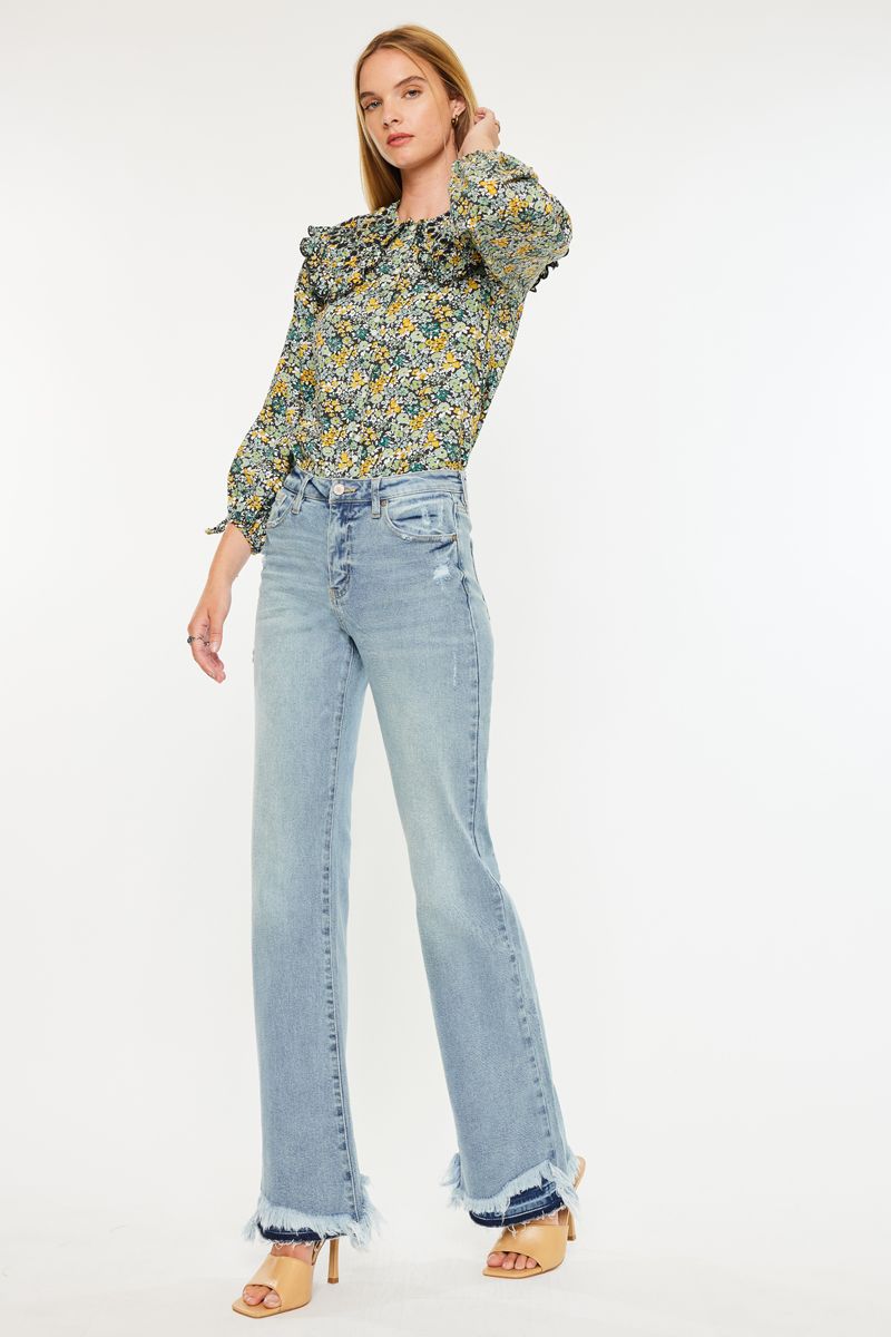 KanCan Kristy High Rise Flare Jeans