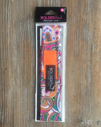 Bolder Band Paisley/Orange - Small