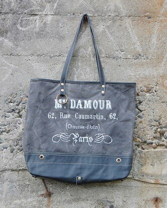 Blue Paris Tote