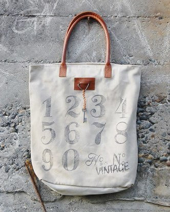 Tote Bag By The Numbers