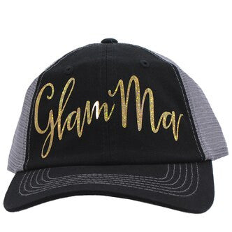 GlamMa Trucker Cap - Black