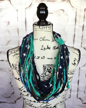 Dona Bela Classic Shred Scarf 005