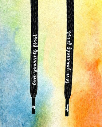 Love Yourself First Shoe Laces – 50"