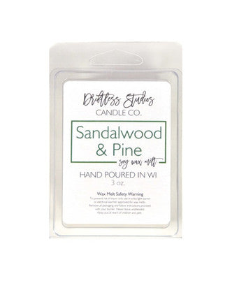 Driftless Studios- Sandalwood & Pine Wax Melt